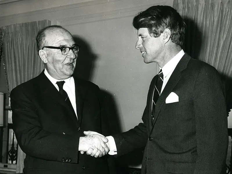 Eshkol and Kennedy