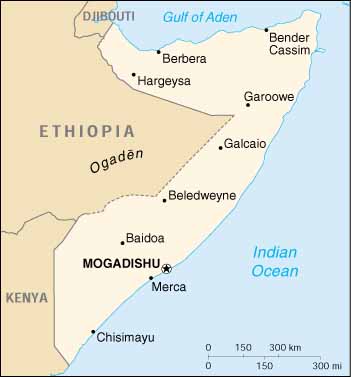 [Country map of Somalia]