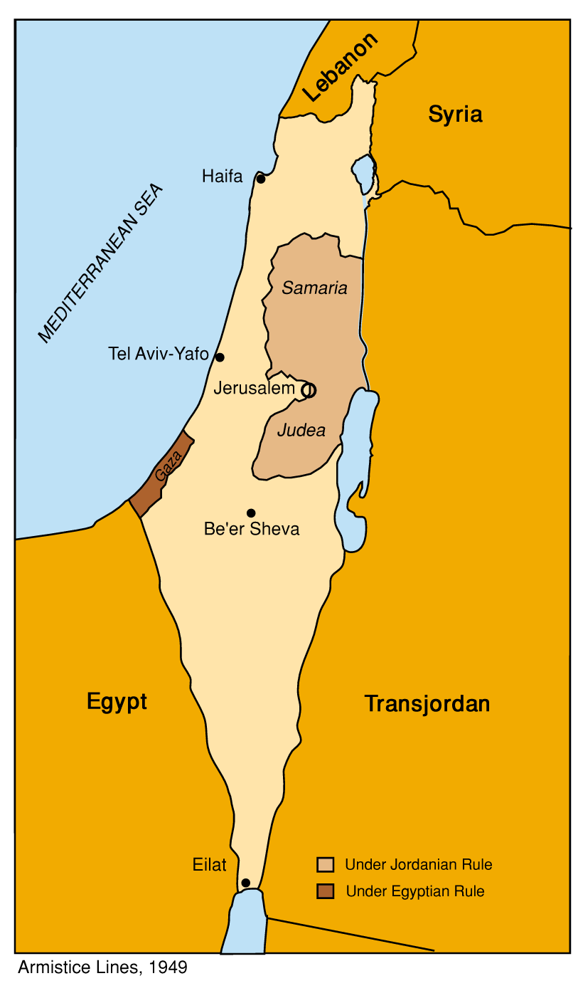 The “Pre-1967 Border” - The “Green Line”