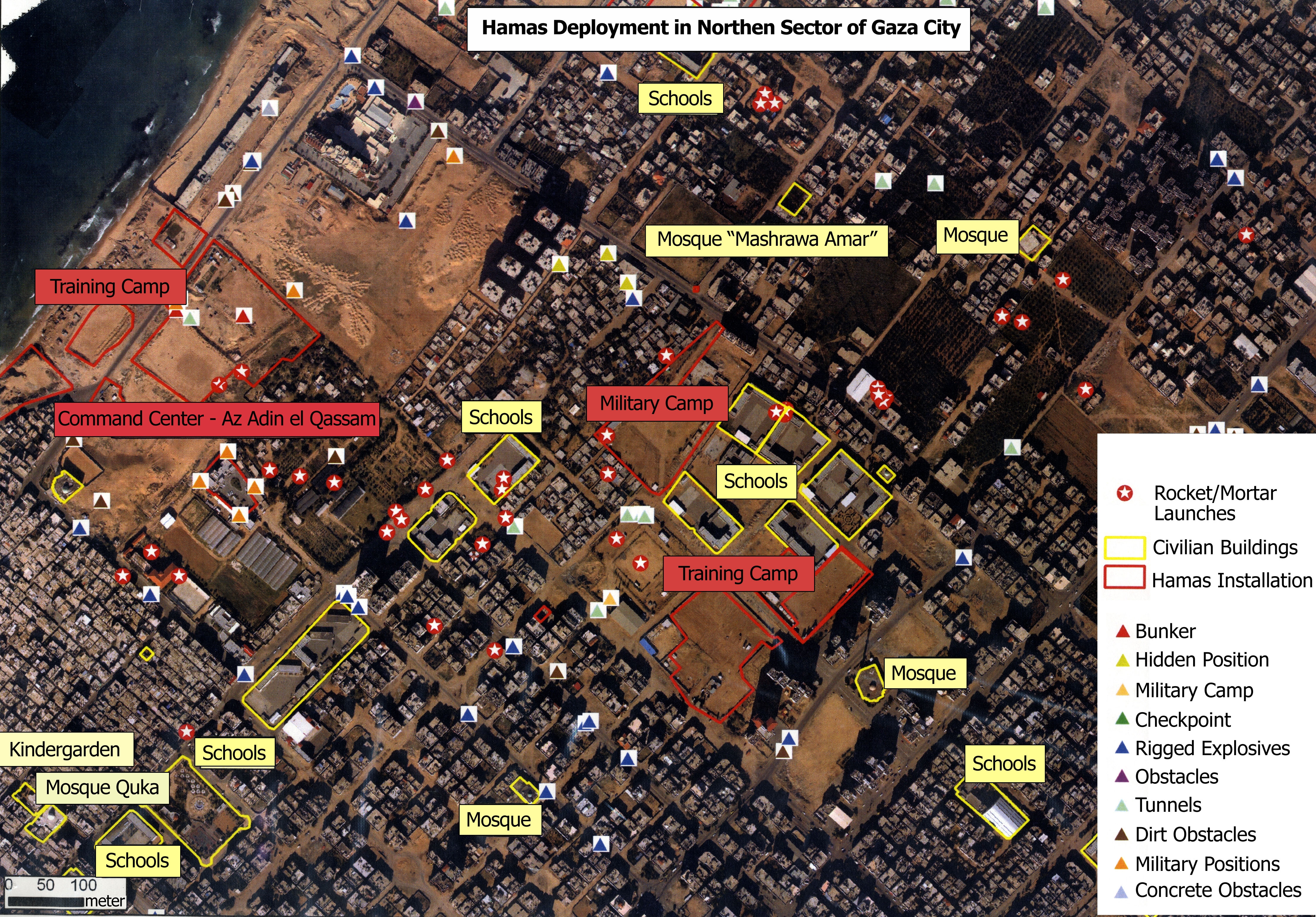 Hamas Map