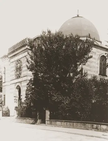 Aschaffenburg Synagogue Before Being Destroyed on Kristallnacht