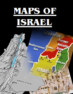 Maps of Israel