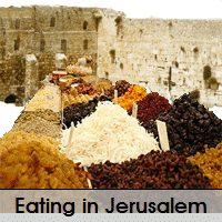 Eating in Jerusalem