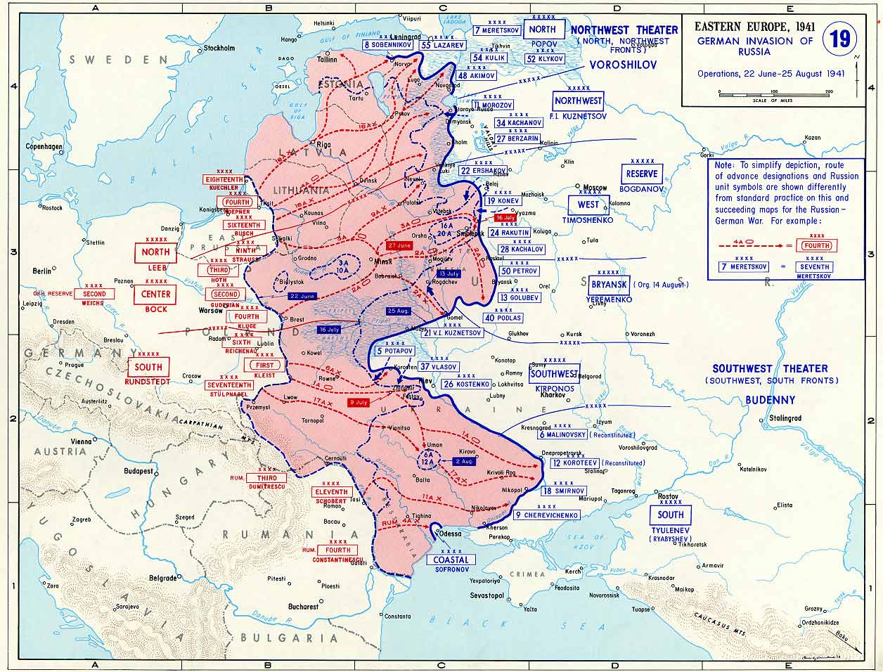 German Map Ww2