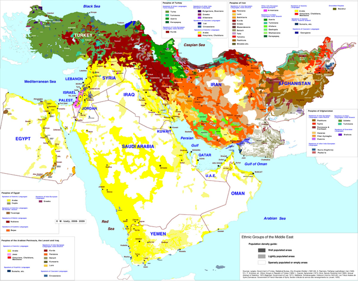 Ethnic Group Map 73