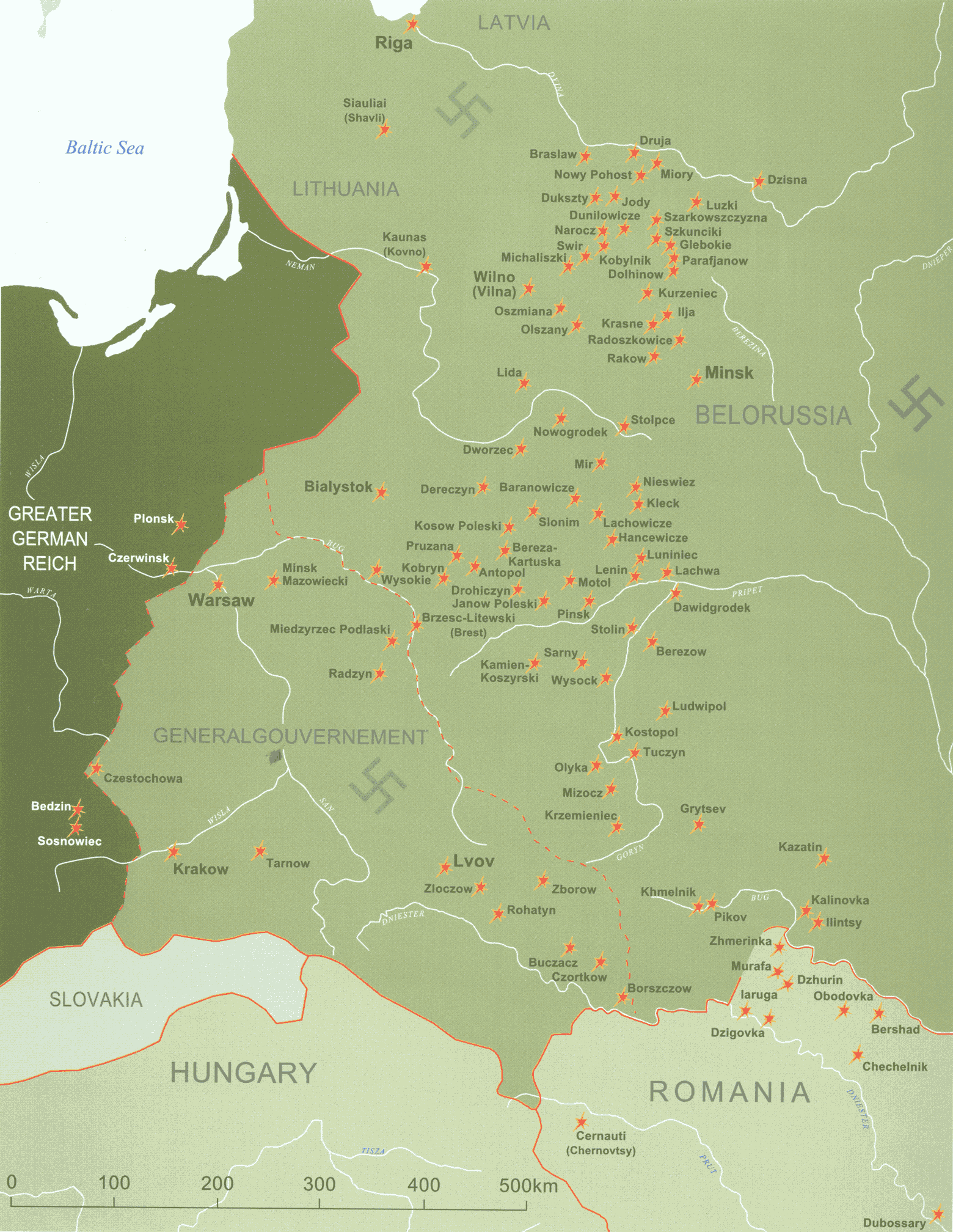 Map of Underground Organization