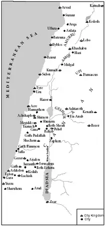 Canaan in the El-Amarna age.