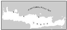 Major medieval Jewish communities in Crete.