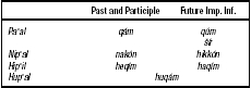Table: Hebrew Grammar 4